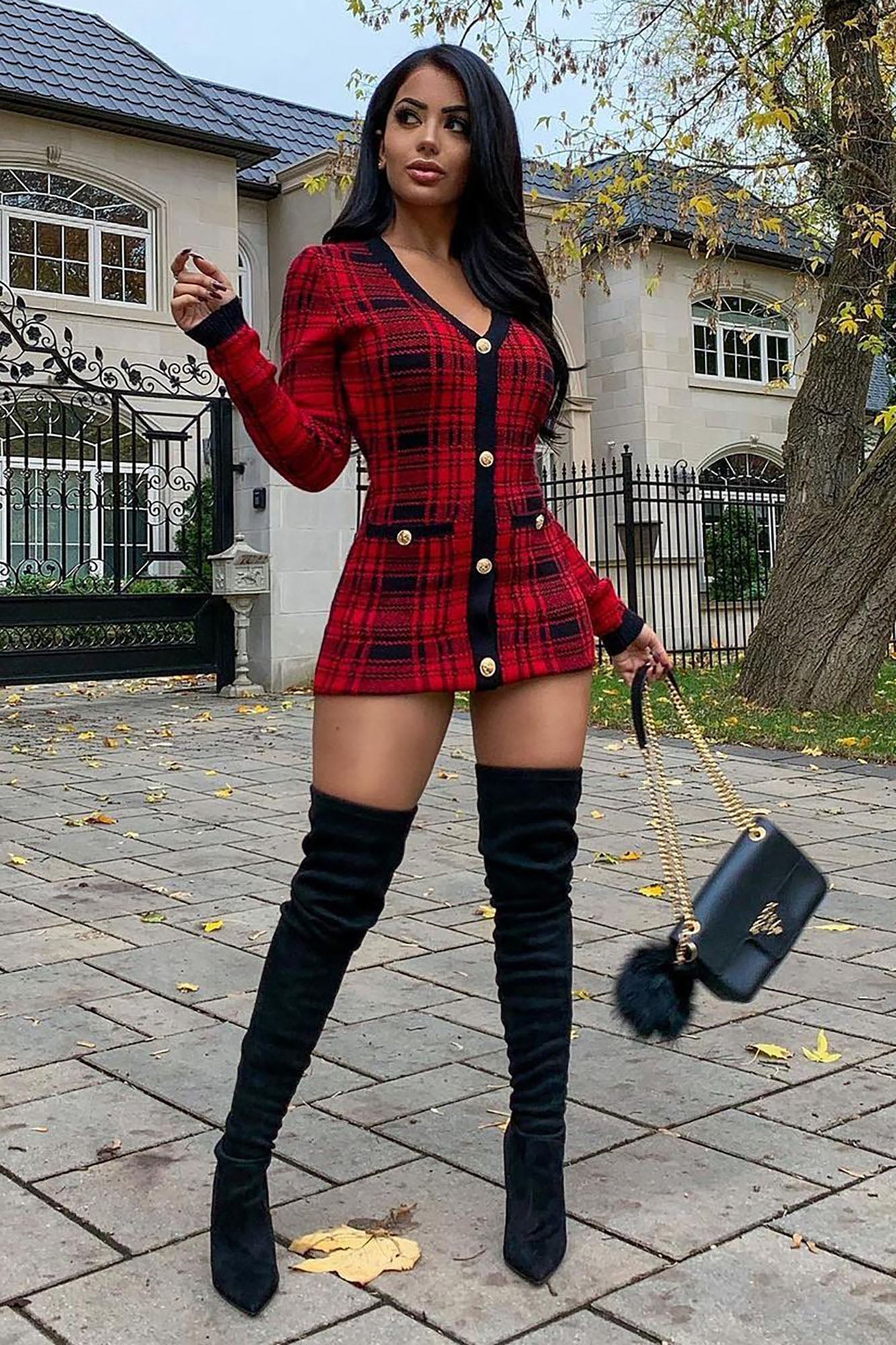 PowerHourPlaidMiniDress-RedBlack_3__MER
